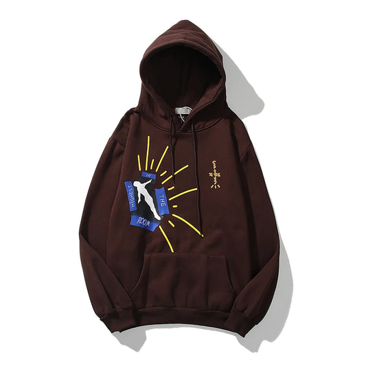 Cactus Jack Oversized Hoodie - Casual Pullover for Men & Women