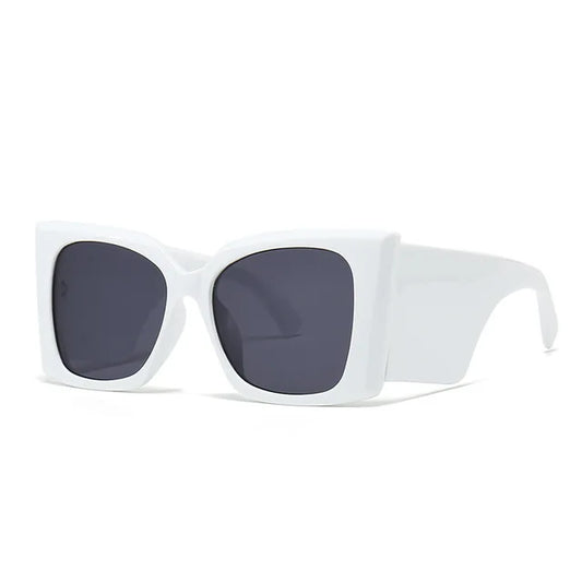 Retro Colorful Square Sunglasses for Women & Men - Cat Eye Shades