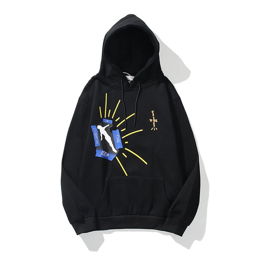 Cactus Jack Oversized Hoodie - Casual Pullover for Men & Women