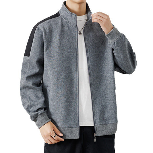 Quality Men's Hooded Cardigan Jacket - Casual Zipper Sweatshirt Top